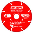 Diablo DDD050DIA101F 5" Diamond Metal Cut-Off Blade