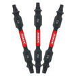 Diablo DDESQ225B 2-1/2 in. Double-Ended Square Drive Bit for Impact Drivers