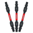 Diablo DDET2525B 2-1/2 in. Double-Ended Torx Drive Bit for Extreme Durability and Impact Resistance