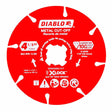 Diablo DDX045DIA101F 4.5" Diamond Rimmed Disc for Metal Cutting with X-Lock and All Grinders