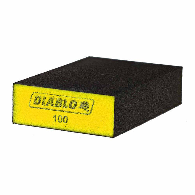 Diablo DFBBLOCFIN03G Flat 100-Grit (Fine) Sanding Sponge (3-Piece)