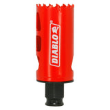Diablo DHS1375 1-3/8" Bi-Metal Hole Saw for Multi-Material Cutting with 2-3/8" Cutting Depth
