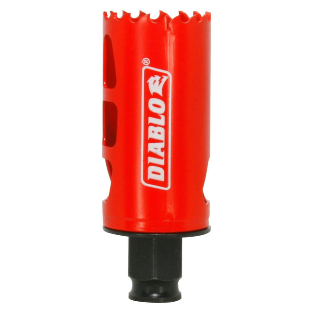 Diablo DHS1375 1-3/8" Bi-Metal Hole Saw for Multi-Material Cutting with 2-3/8" Cutting Depth