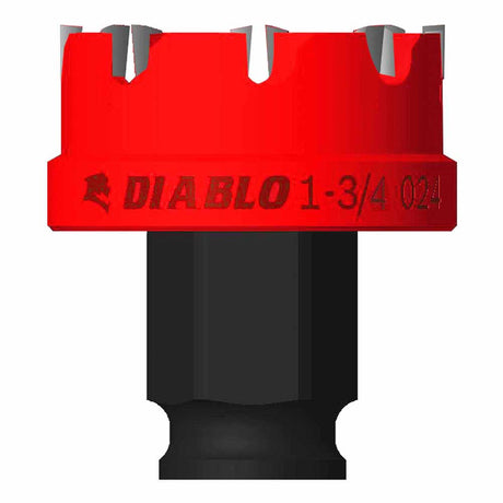 Diablo DHS1750CF 1-3/4" Steel Demon Carbide Teeth Hole Cutter