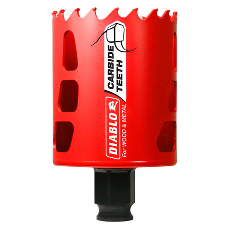 Diablo DHS2250CT 2-1/4" (57mm) Carbide-Tipped Wood & Metal Holesaw