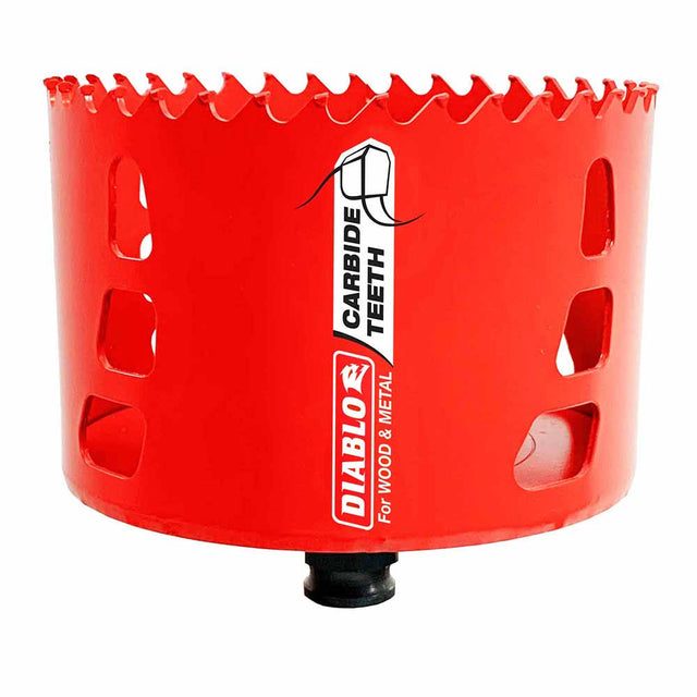 Diablo DHS4000CT 4" (102mm) Carbide-Tipped Wood & Metal Holesaw