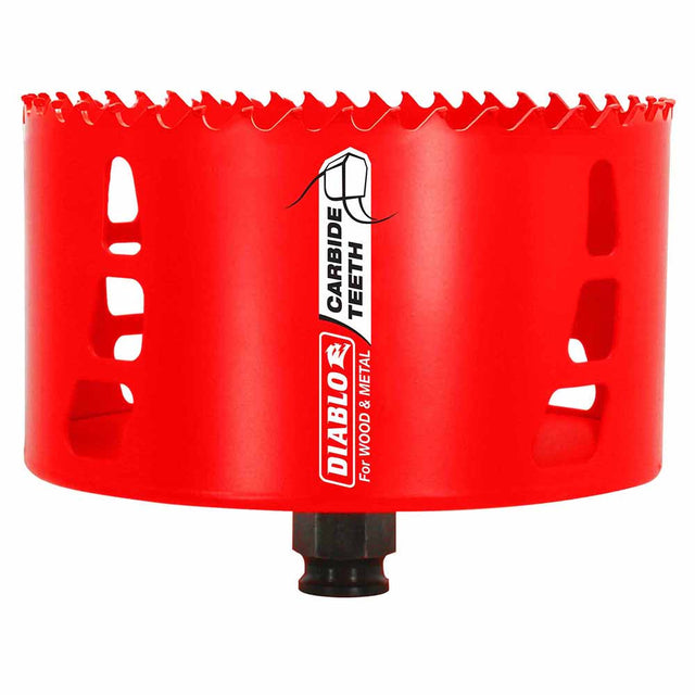 Diablo DHS4625CT 4-5/8" (117mm) Carbide-Tipped Wood & Metal Holesaw