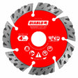 Diablo DMADST0400 4" Diamond Segmented Turbo Cut-Off Discs for Masonry