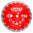 Diablo DMADST1200 12" Diamond Segmented Turbo Cut-Off Discs for Masonry