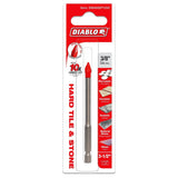 Diablo DMANSP1050 3/8" Hard Tile & Stone Carbide Tipped Drill Bit - 2