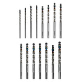 Diablo DMD-S15T 15-Piece Metal Demon Drill Bits Set for Mild, Hardened and Stainless Steels
