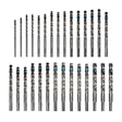 Diablo DMD-T29 29-Piece Metal Demon Drill Bits Set for Mild, Hardened and Stainless Steels