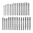 Diablo DMD-T29 29-Piece Metal Demon Drill Bits Set for Mild, Hardened and Stainless Steels