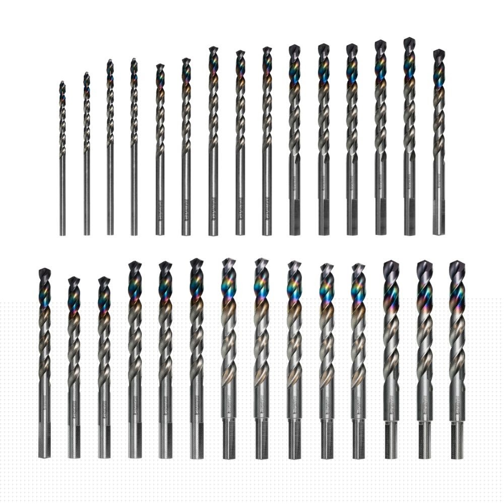 Diablo DMD-T29 29-Piece Metal Demon Drill Bits Set for Mild, Hardened and Stainless Steels