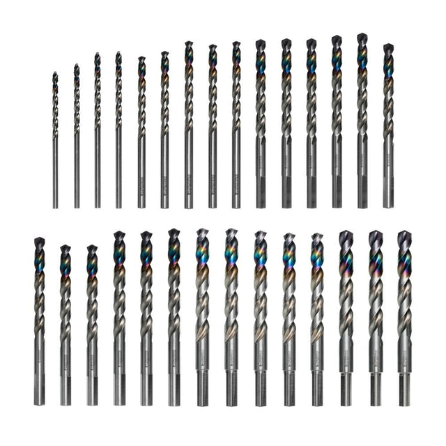 Diablo DMD-T29 29-Piece Metal Demon Drill Bits Set for Mild, Hardened and Stainless Steels