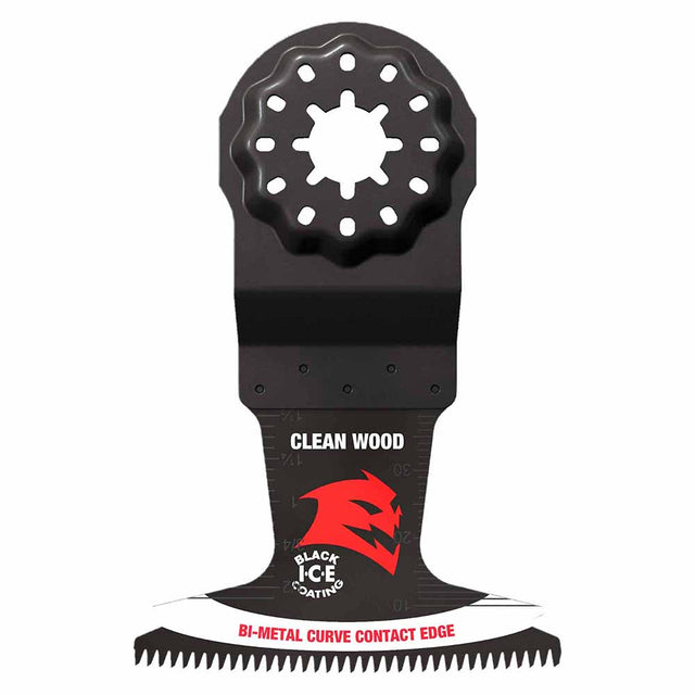 Diablo DOS250JBW3 2-1/2" Universal Fit Bi-Metal Oscillating Blade for Clean Wood (3-Pack)