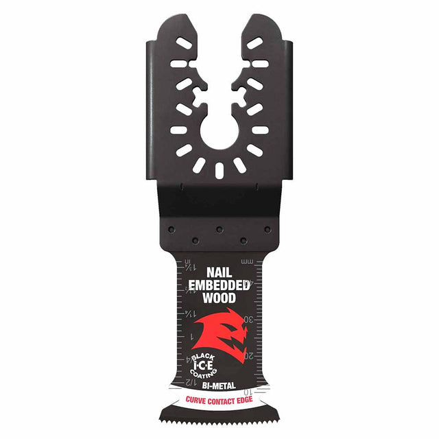 Diablo DOU125BW 1-1/4" Universal Fit Bi-Metal Oscillating Blade for Nail-Embedded Wood