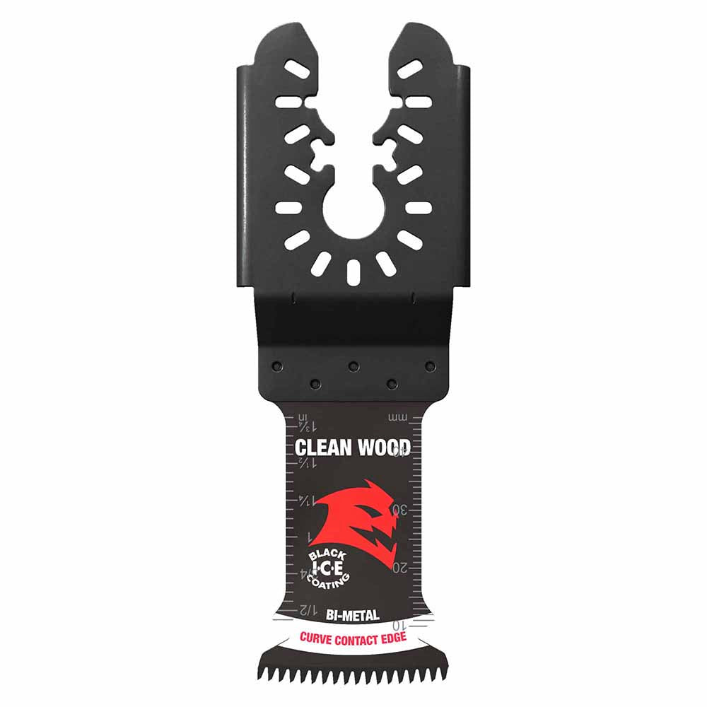 Diablo DOU125JBW10 1-1/4" Universal Fit Bi-Metal Oscillating Blade for Clean Wood