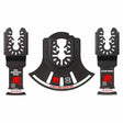 Diablo DOU3BS 3 pc Universal Fit Bi-Metal Oscillating Blade Set (3-Piece)