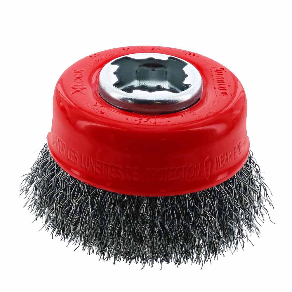 Diablo DPB300XCCC01F 3" X-LOCK Carbon Steel Crimped Cup Brush