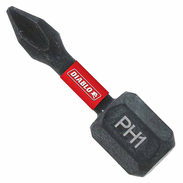 Diablo DPH11P2 1" #1 Phillips Drive Bits (2-Pack)