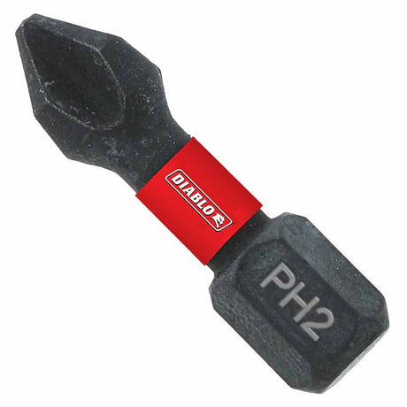 Diablo DPH21P100 1" #2 Phillips Drive Bits (100-Pack)