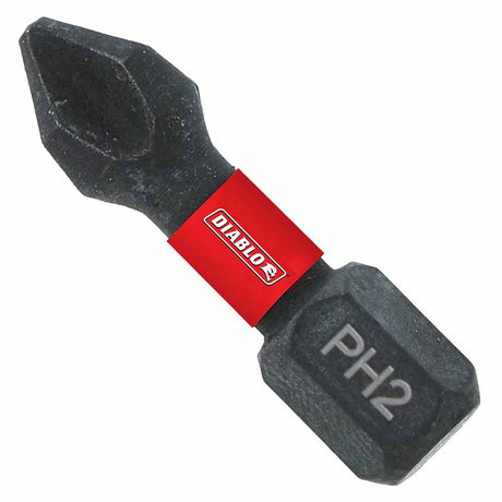 Diablo DPH21P100 1" #2 Phillips Drive Bits (100-Pack)