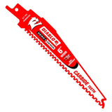 Diablo DS0606CWS3 6" Demo Demon Carbide Recip Blade for Nail-Embedded Wood, 3 Pack