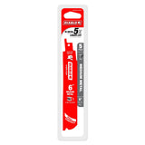 Diablo DS0614BF5 6" Bi-Metal Recip Blade for Medium Metal Cutting, 5 Pack - 2