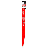 Diablo DS1214BGP2 12" Recip Blade for Wood with nails, Metal, Plastic, 2 Pack - 2