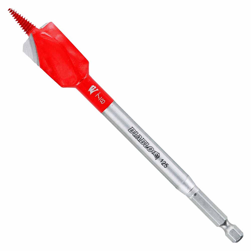 Diablo DSPD4040 Diablo 7/8" x 6" Demo Demon Spade Bit for Nail-Embedded Wood