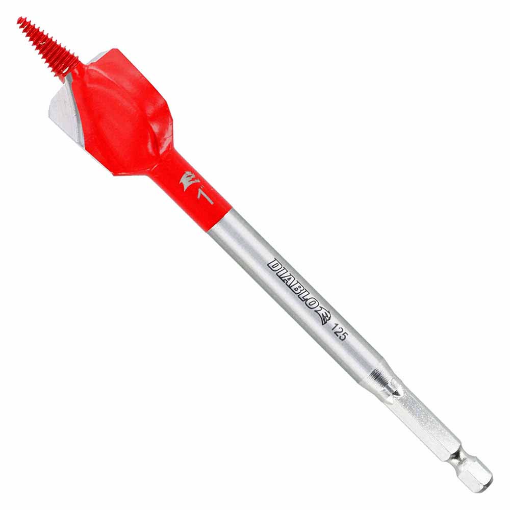 Diablo DSPD4050 Diablo 1" x 6" Demo Demon Spade Bit for Nail-Embedded Wood