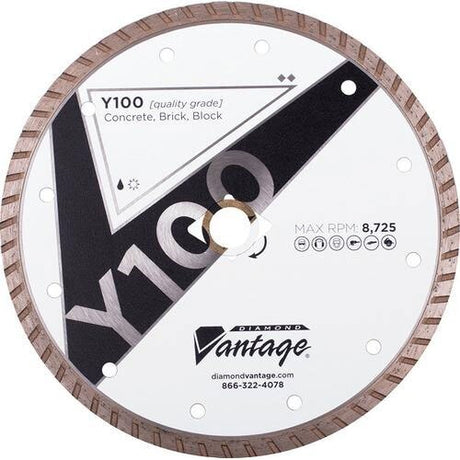 Diamond Vantage 0709UDUY1-2 7" X .095" X U/A General Purpose, Value Segmented Blade
