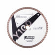 Diamond Vantage 0709UDZBY1-2 7 in. x 0.095 in. General Purpose Turbo Rim Diamond Blade for Concrete, Masonry (Universal Arbor)