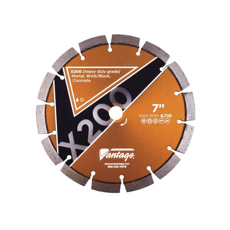 Diamond Vantage 0725CDPX2-1 7 X .250 X 7/8-5/8 Heavy Duty  5-Pack