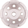 Diamond Vantage 07HDDSX2 7" X 5/8-11 Single Row Cup Wheel, X2 Premium Grade