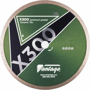 Diamond Vantage 1006ATWX3 10" X .060" X 5/8" Tile Blade (Wet), Premium Grade