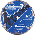 Diamond Vantage 1212BEDVUX4-1 12" X .125" X 1/20mm Hard Materials Supreme Grade Turbo Rim