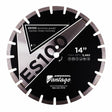 Diamond Vantage 1412ESI-4 14" X .125" X 1/20mm Asphalt, Segmented Blade 12mm Seg