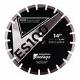 Diamond Vantage 1412ESI-4 14" X .125" X 1/20mm Asphalt, Segmented Blade 12mm Seg