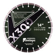 Diamond Vantage 1412EX3-1 14" X .125" X 1/20mm Hard Materials, Segmented Blade