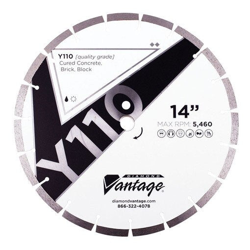 Diamond Vantage 1412EY1-2 14 X .125 X 1, W/Ph General Purpose