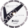 Diamond Vantage 4508CDUY1-2 4-1/2" X .080" X 7/8-5/8 General Purpose Segmented Blade