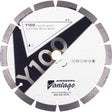 Diamond Vantage 4508CDUY1-2 4-1/2" X .080" X 7/8-5/8 General Purpose Segmented Blade