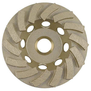 Diamond Vantage 45HDDGDX1 4-1/2" X 5/8-11 Turbo Double Cup Wheel, X1 Standard Grade