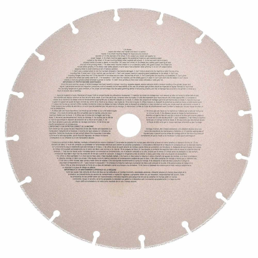 Diamond Vantage DXE0130P0906C 9 in. DiamondX Metal Cutting Blade, 7/8 in. Arbor, 6,600 RPM (5 Pack) - 2
