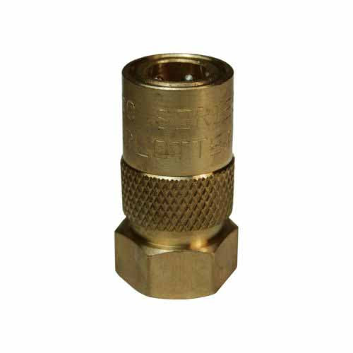 Dixon 2CMF1-B-E 1/4 MOLD COUP, 1/8 F-NPTF BRASS, UNVALVED