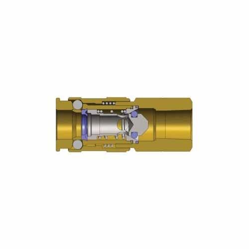 Dixon 2UF2-B 1/4 Universal Coup, 1/4 F-NPTF Brass - 2