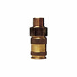 Dixon 2UM2-B Brass Reusable Male Fitting 1/2" ID x 1" OD x 1/4" MNPTF