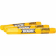 Dixon Ticonderoga X49600 Lumber Crayon Hex 4-1/2 x 1/2 Yellow